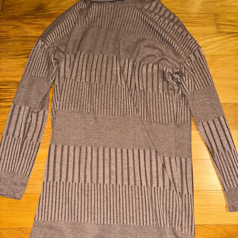 Lulus Taupe Long Sleeve Sweater Dress